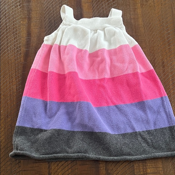 Great🎉 Condition GYMBOREE Striped and Navy Sweater Dresses Girls 2T - Picture 3 of 7